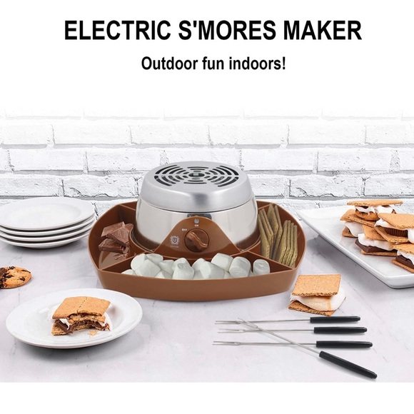 ULTICOR Electric Flameless Stainless Steel Marshmallow S'mores Maker - Picture 3 of 10
